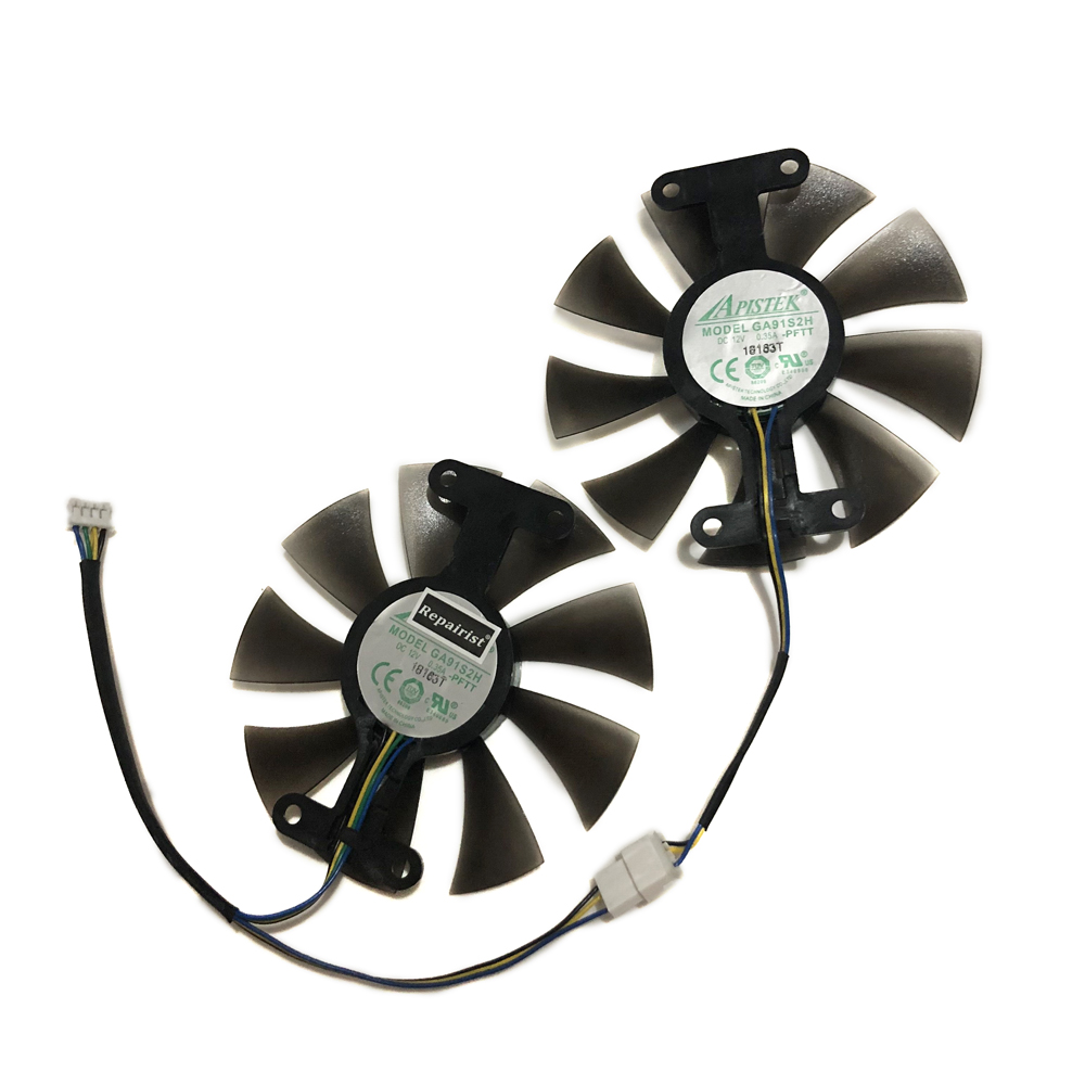 Graphics Card Fan,Video VGA GP - Rx 580 8Gb 2048Sp Gpu 评论和价格