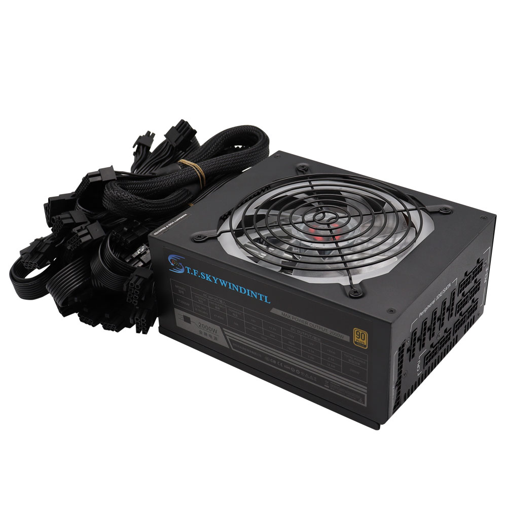 2000W RGB Full Moduler ATX Pow - 2000W Atx Mining Power Supply 评论和价格