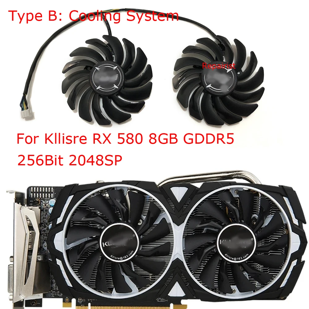 Video Cards Fan,T129215SU,VGA  - Rx 580 8Gb 2048Sp Gpu 评论和价格