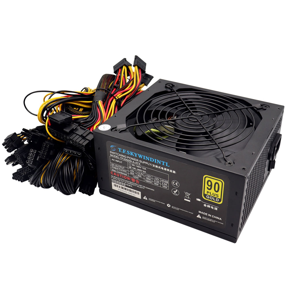 T.F.SKYWINDINL 2000W ATX PC Po - 2000W Atx Mining Power Supply 评论和价格