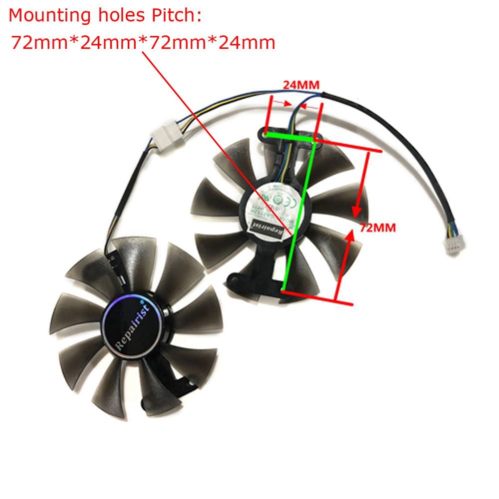Video Card Fan,GA91S2H,Replace - Rx 580 8Gb 2048Sp Gpu 评论和价格